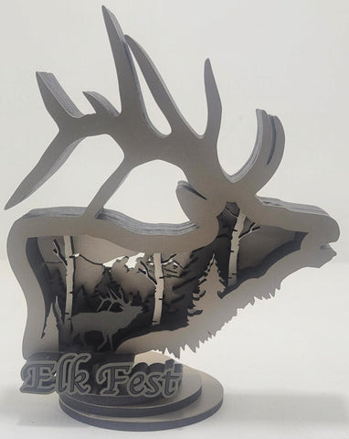 Elk Statue- Elk Fest